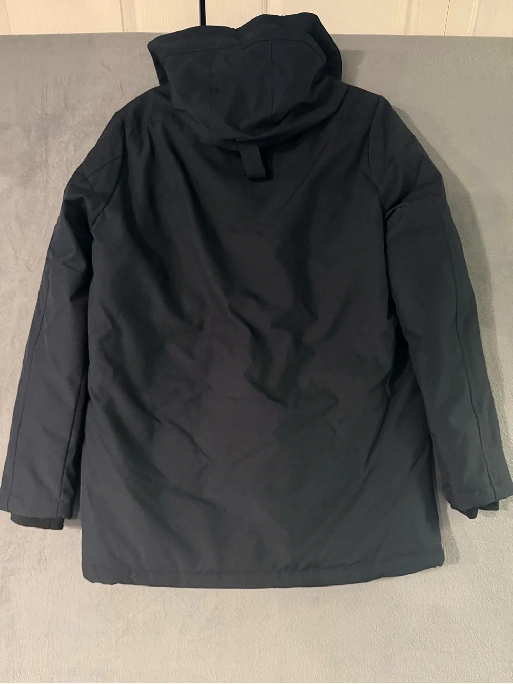 PUREMSX X4709- Men's Vegan Down Insulated Navy Jacket Parka
